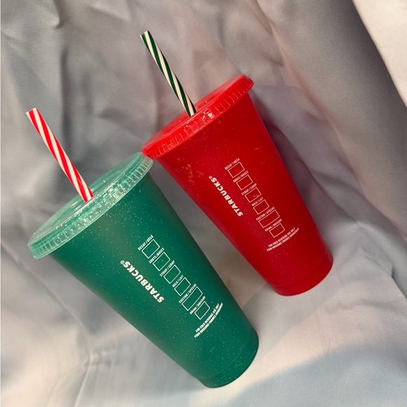 Starbucks 2022 holiday glitter cups (Limited Edition) - Picture 2 of 4
